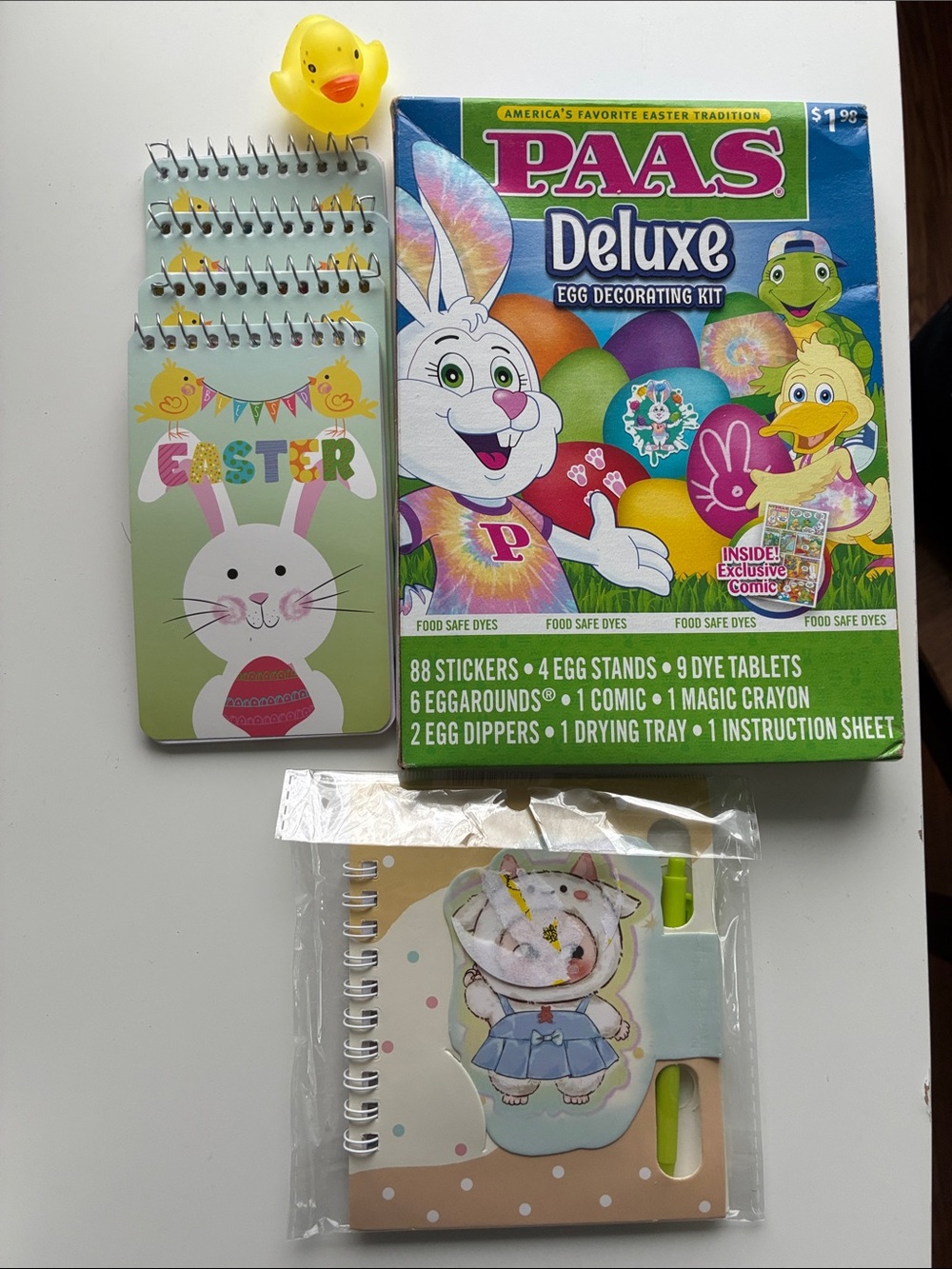 Deluxe Egg Decorating Kit - Notepads Easter Set